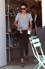 NINA DOBREV at Bluestone Lane Coffee Shop in Studio City 06/21/2018