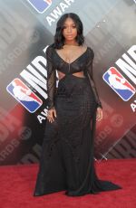NORMANI KORDEI at 2018 NBA Awards at Barker Hangar in Santa Monica 06/25/2018