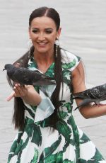 OLGA BUZOVA on the Set of a Photoshoot in Venice 06/13/2018