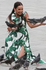 OLGA BUZOVA on the Set of a Photoshoot in Venice 06/13/2018