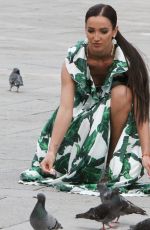 OLGA BUZOVA on the Set of a Photoshoot in Venice 06/13/2018