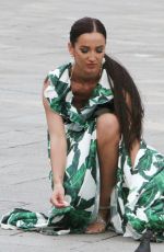 OLGA BUZOVA on the Set of a Photoshoot in Venice 06/13/2018