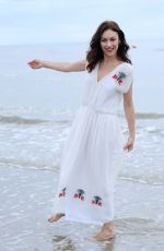 OLGA KURYLENKO on the Set of a Photoshoot in Cabourg 06/16/2018