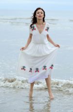 OLGA KURYLENKO on the Set of a Photoshoot in Cabourg 06/16/2018