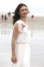 OLGA KURYLENKO on the Set of a Photoshoot in Cabourg 06/16/2018