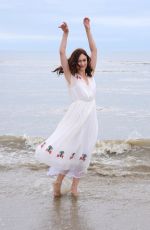OLGA KURYLENKO on the Set of a Photoshoot in Cabourg 06/16/2018
