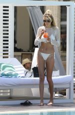 OLIVIA ATTWOOD in Bikini at a Pool in Majorca 06/27/2018