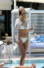 OLIVIA ATTWOOD in Bikini at a Pool in Majorca 06/27/2018