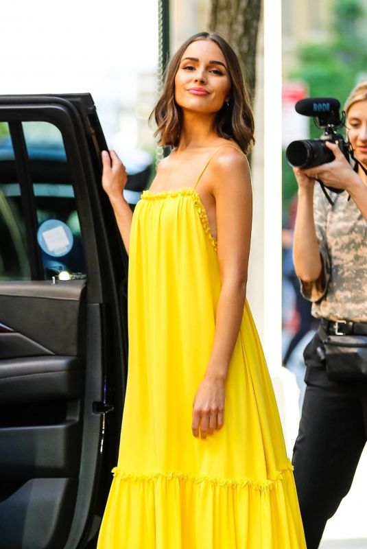 OLIVIA CULPO Heading to 2018 CFDA Fashion Awards in New York 06/05/2018