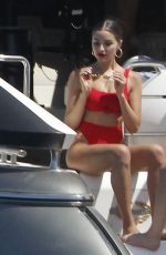OLIVIA CULPO in Bikini on a Yacht in Formentera 06/26/2018