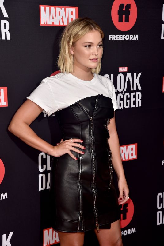OLIVIA HOLT at Cloak & Dagger Screening in West Hollywood 05/31/2018