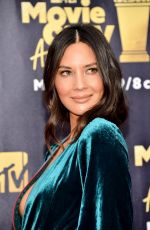 OLIVIA MUNN at 2018 MTV Movie and TV Awards in Santa Monica 06/16/2018