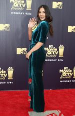 OLIVIA MUNN at 2018 MTV Movie and TV Awards in Santa Monica 06/16/2018