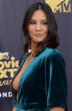 OLIVIA MUNN at 2018 MTV Movie and TV Awards in Santa Monica 06/16/2018