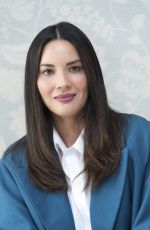 OLIVIA MUNN at The Rock Press Conference in London 06/12/2018