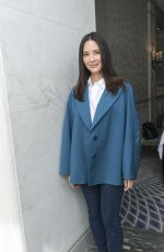 OLIVIA MUNN at The Rock Press Conference in London 06/12/2018