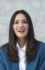 OLIVIA MUNN at The Rock Press Conference in London 06/12/2018