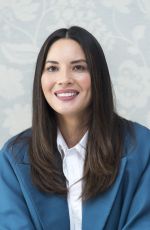 OLIVIA MUNN at The Rock Press Conference in London 06/12/2018