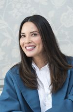 OLIVIA MUNN at The Rock Press Conference in London 06/12/2018