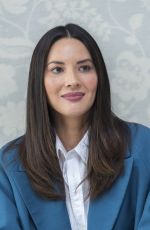 OLIVIA MUNN at The Rock Press Conference in London 06/12/2018