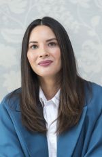 OLIVIA MUNN at The Rock Press Conference in London 06/12/2018