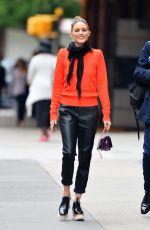 OLIVIA PALERMO Out and About in New York 06/01/2018