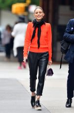 OLIVIA PALERMO Out and About in New York 06/01/2018