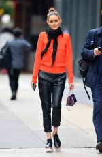 OLIVIA PALERMO Out and About in New York 06/01/2018