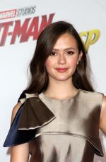 OLIVIA SANABIA at Ant-man and the Wasp Premiere in Los Angeles 06/25/2018