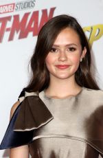 OLIVIA SANABIA at Ant-man and the Wasp Premiere in Los Angeles 06/25/2018