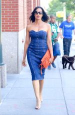 PADMA LAKSHMI Out and About in New York 06/26/2018
