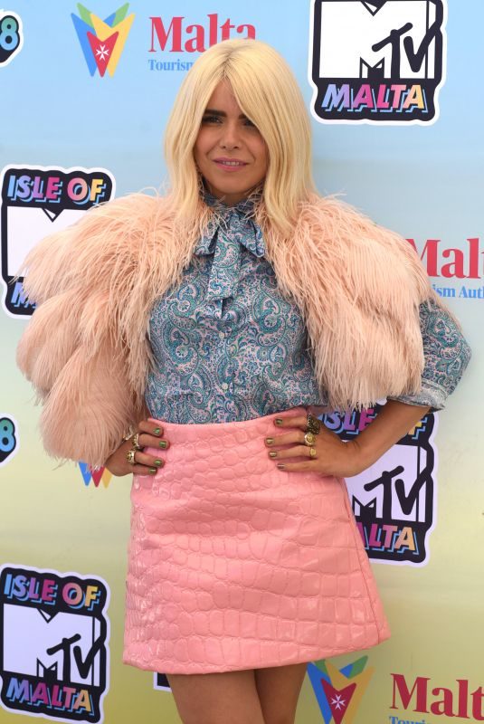PALOMA FAITH at Isle of MTV Press Conference in Malta 06/27/2018