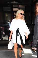 PAMELA ANDERSON Leaves Megyn Kelly Today Show in New York 06/06/2018