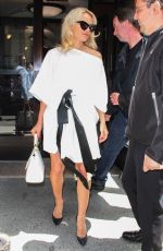 PAMELA ANDERSON Leaves Megyn Kelly Today Show in New York 06/06/2018