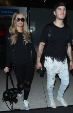 PARIS HILTON and Chris Zylka at LAX Airport in Los Angeles 06/18/2018