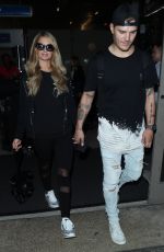 PARIS HILTON and Chris Zylka at LAX Airport in Los Angeles 06/18/2018