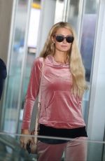PARIS HILTON at Charles De Gaulle Airport in Paris 06/26/2018