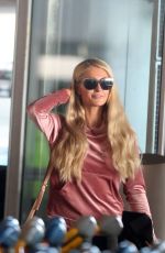 PARIS HILTON at Charles De Gaulle Airport in Paris 06/26/2018