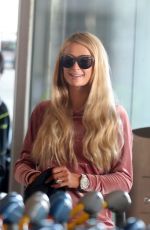 PARIS HILTON at Charles De Gaulle Airport in Paris 06/26/2018