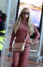 PARIS HILTON at Charles De Gaulle Airport in Paris 06/26/2018