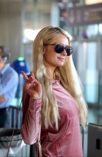 PARIS HILTON at Charles De Gaulle Airport in Paris 06/26/2018