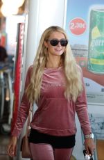 PARIS HILTON at Charles De Gaulle Airport in Paris 06/26/2018