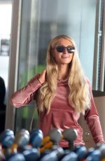 PARIS HILTON at Charles De Gaulle Airport in Paris 06/26/2018