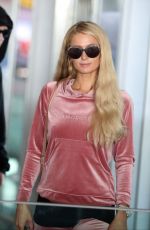 PARIS HILTON at Charles De Gaulle Airport in Paris 06/26/2018