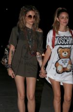 PARIS JACKSON and DJ CAROLINE D