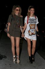 PARIS JACKSON and DJ CAROLINE D