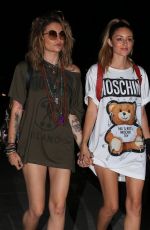 PARIS JACKSON and DJ CAROLINE D