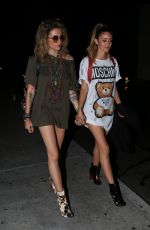 PARIS JACKSON and DJ CAROLINE D