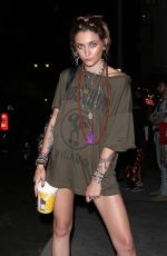 PARIS JACKSON and DJ CAROLINE D