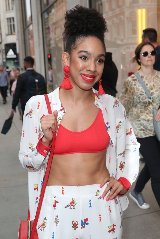 PEARL MACKIE at Kurt Geiger’s Boutique Opening in London 05/31/2018